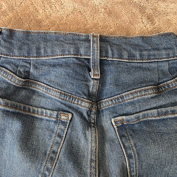 * 201 Old Navy Blue Denim Jeans, Tall, Altered At Waist, 8 Tall - Picture 6 of 8